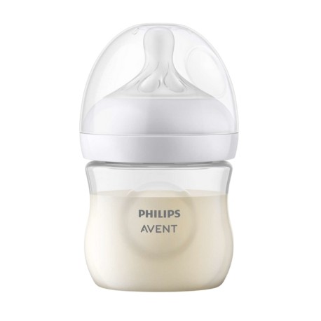 Philips Avent, Natural Response Baby bottle, 125ml, Age 0m+