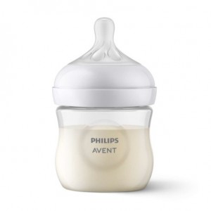 Philips Avent, Natural Response Baby bottle, 125ml, Age 0m+