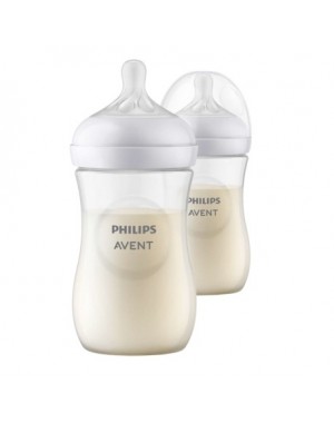 Philips Avent, Natural Response baby bottle, 260 ml, 2-pack, Age 1m+