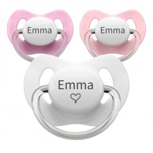 NIP Family,  Size 2 (6+ m) , Orthodontic - Silicone Personalised dummies