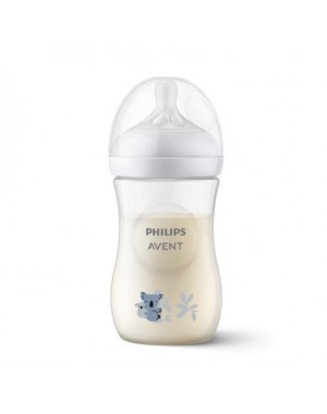 Philips Avent, Natural Response baby bottle, 260 ml, Age 1m+