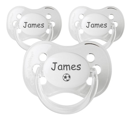 CANPOL, Size 2 (6+ m), Symmetrical - Silicone, Personalised dummies