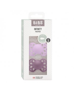 BIBS Infinity 2-pack, Size 2 (6+ m), Symmetrical - Silicone