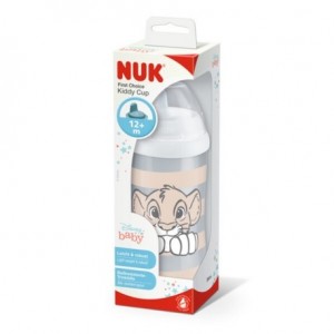 NUK Kiddy Cup, Drinking bottle, Lion King, 12+m