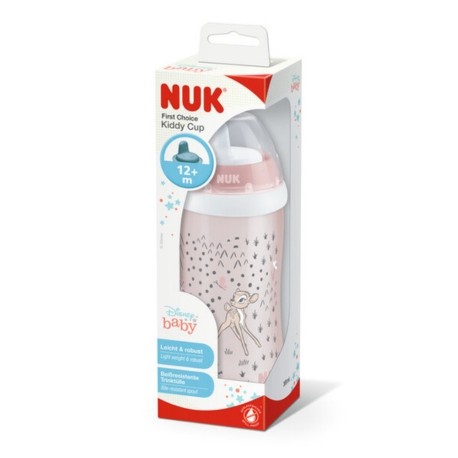 NUK Kiddy Cup, Drinking bottle, Bambi, 12+m