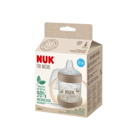 NUK For Nature, Drinking Bottle With Spout, Cream