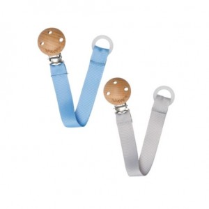 Byhappyme, 2 pack, Dummy clip with button clasp