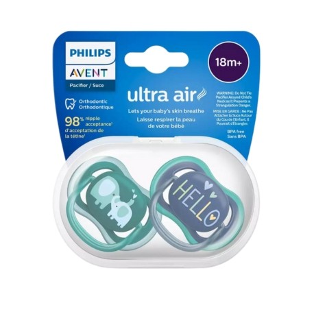 PHILIPS AVENT Ultra Air, Size 3 (18+ m), Symmetrical - Silicone