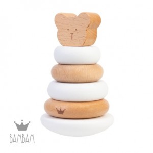 BAMBAM Stacking Tower With Rings