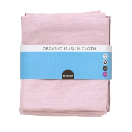 MININOR Organic cloth nappies, Rose/Heath