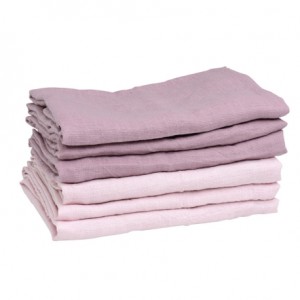 MININOR Organic cloth nappies, Rose/Heath