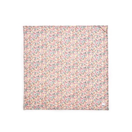 Elodie, Bamboo Blanket, Floating Flowers