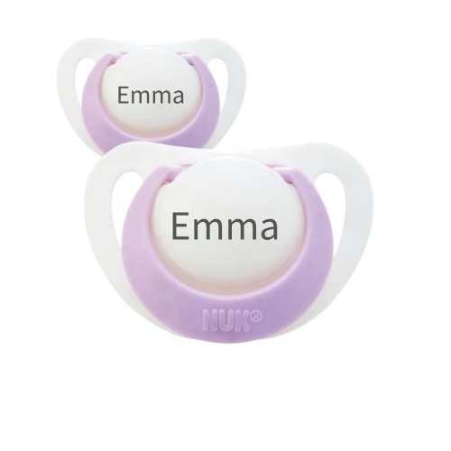 Personalized clearance pacifiers nuk