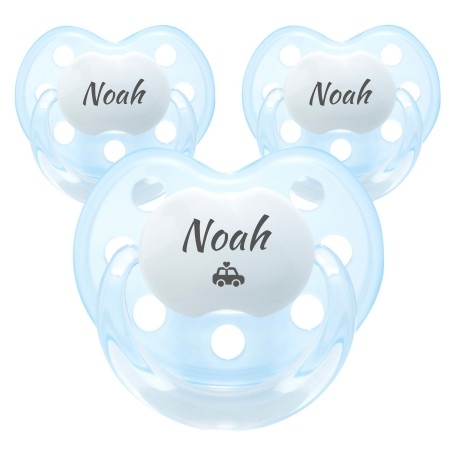 BABY-NOVA Deluxe, Size 1 (0-6 m), Orthodontic - Silicone, Personalised dummies