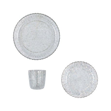 Konges Sløjd, Glitter Dining Set, Sparkling Blue