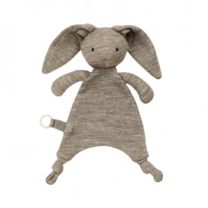 SMALLSTUFF, Baby comforter, Nature Melange Rabbit