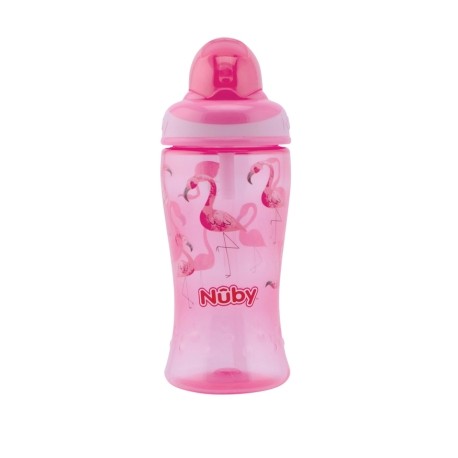 Nüby, Flip-it sports bottle, 12+ months., Pink