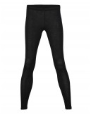 Women's leggings in merino wool, Black