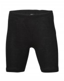 Women's shorts in merino wool, Black