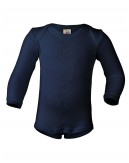 Bodysuit in merino wool, Marine