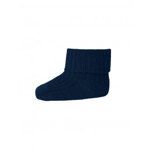 Baby ankle socks in merino wool with fold-over, OEKO-TEX®