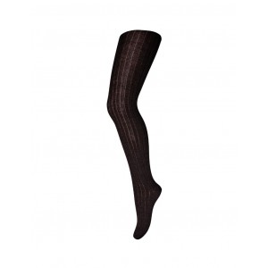 Tights for children in merino wool, OEKO-TEX®, Black