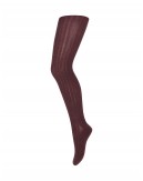 Tights for children in merino wool, Grape Skin