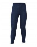 Leggings in wool, Navy-blue