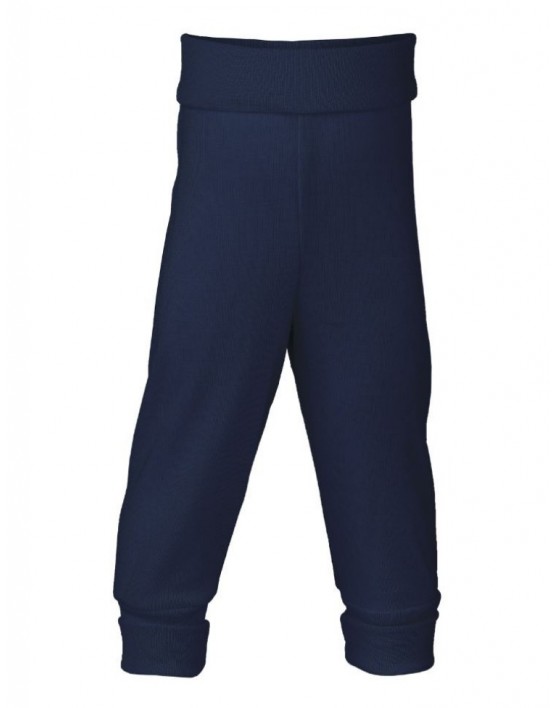 Trousers in wool, Navy-blue