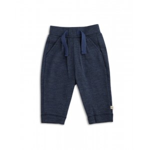 Drawstring baby pants in 100% merino wool