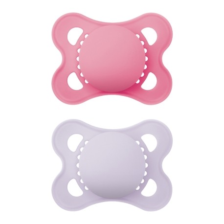 MAM Original 2 pack, Size 1 (0-6 months), Symmetric - Silicone