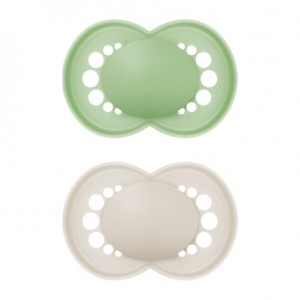 MAM Original 2 pack, Size 3 (16-36 months), Symmetric - Silicone