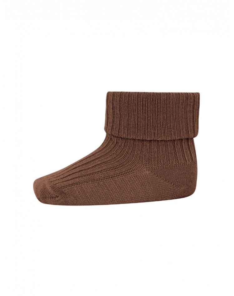 Baby ankle socks in merino wool with fold-over, OEKO-TEX®