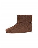 Baby ankle socks in merino wool with fold-over, OEKO-TEX®