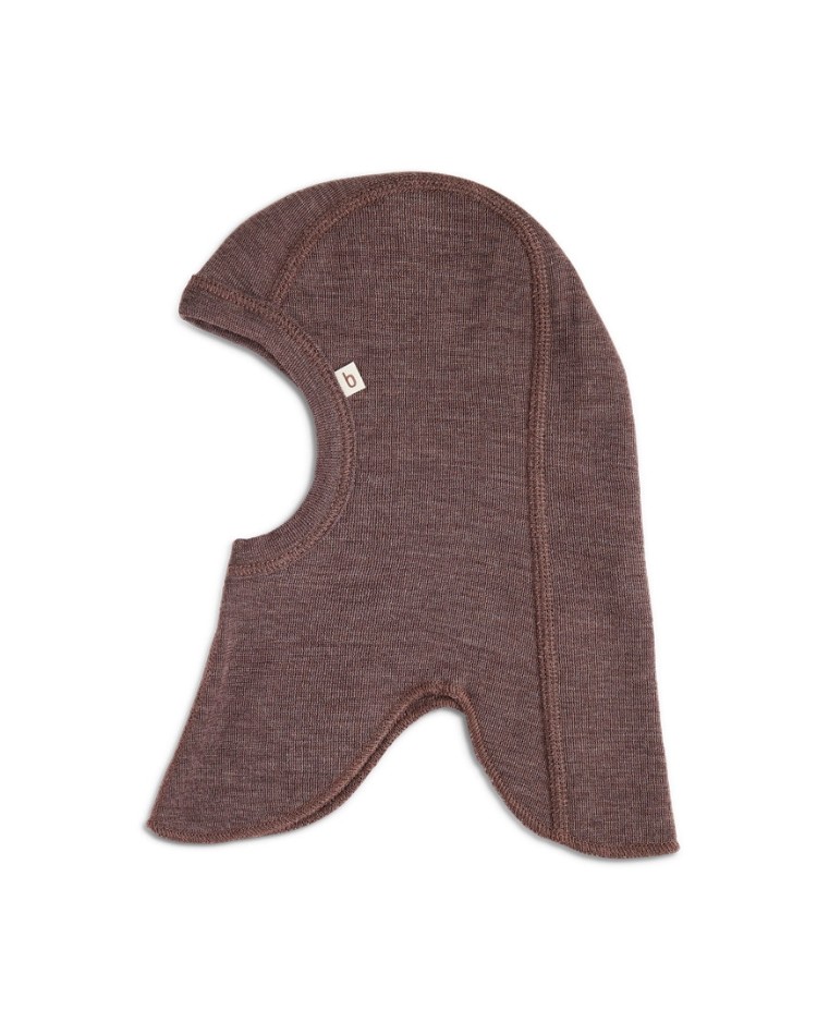 Balaclava in 100% organic merino wool for babies and children, Thick quality - 2 layers of fabric