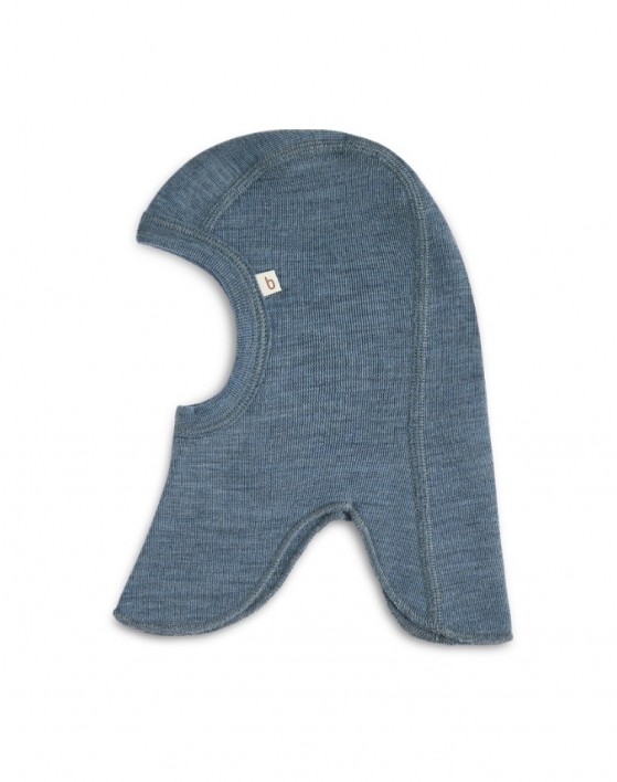 Balaclava in 100% organic merino wool for babies and children, Thick quality - 2 layers of fabric