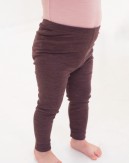 Leggings in 100% merino wool for babies and children