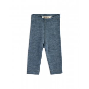 Leggings in 100% merino wool for babies and children