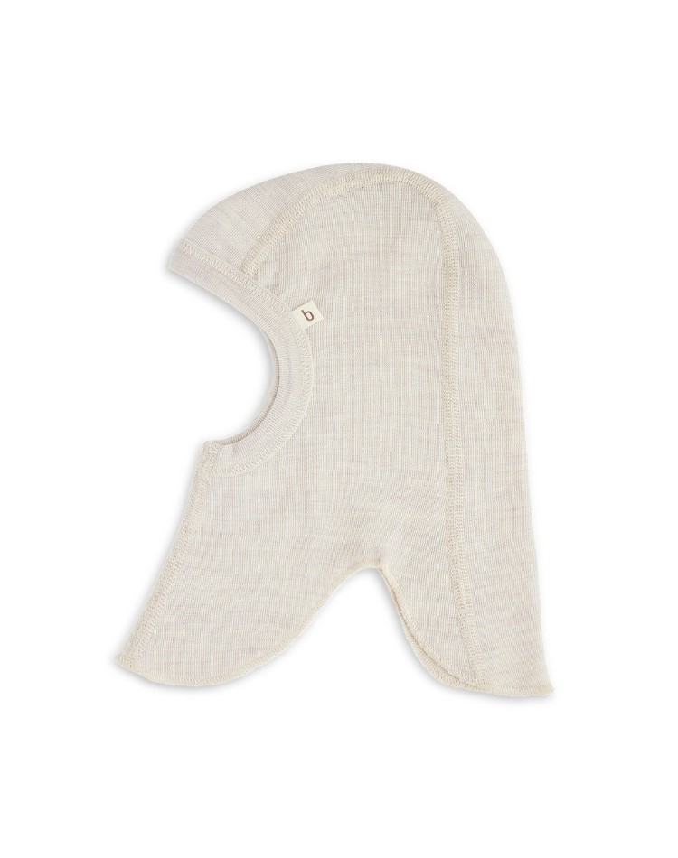 Balaclava in 100% organic merino wool for babies and children, Thin quality - 1 layer of fabric