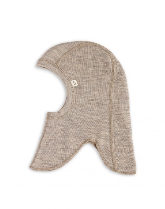 Balaclava in 100% organic merino wool for babies and children, Thick quality - 2 layers of fabric