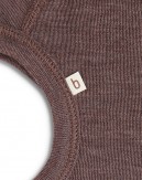 Balaclava in 100% organic merino wool for babies and children, Thick quality - 2 layers of fabric