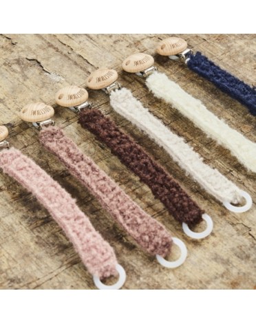 SmallStuff, Dummy chain, Bouclé merino wool, Powder