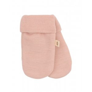 Mittens in 100% organic merino wool for babies and children