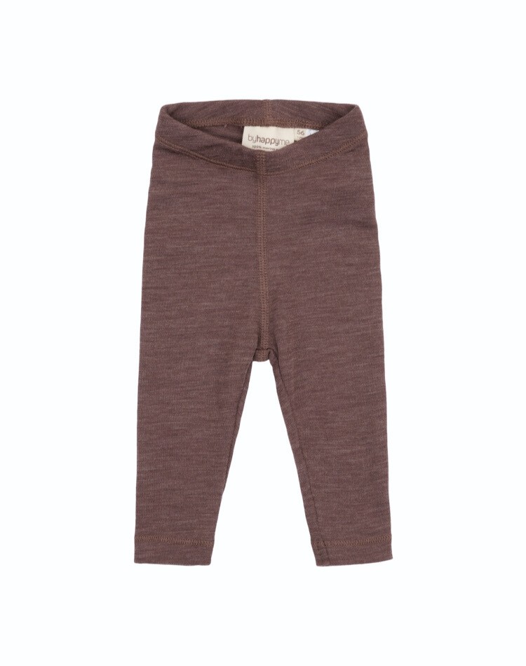 Leggings in 100% merino wool for babies and children