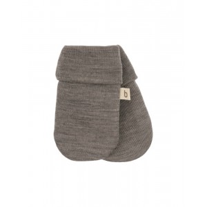 Mittens in 100% organic merino wool for babies and children