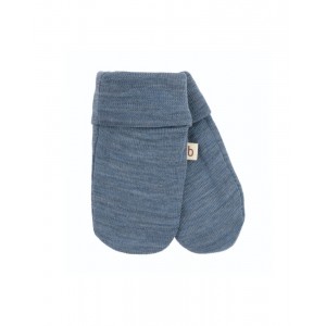 Mittens in 100% organic merino wool for babies and children