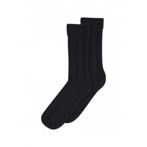 MP strømper, Soft women's ribbed socks in wool/bamboo viscose