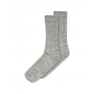 MP strømper, Soft women's ribbed socks in wool/bamboo viscose