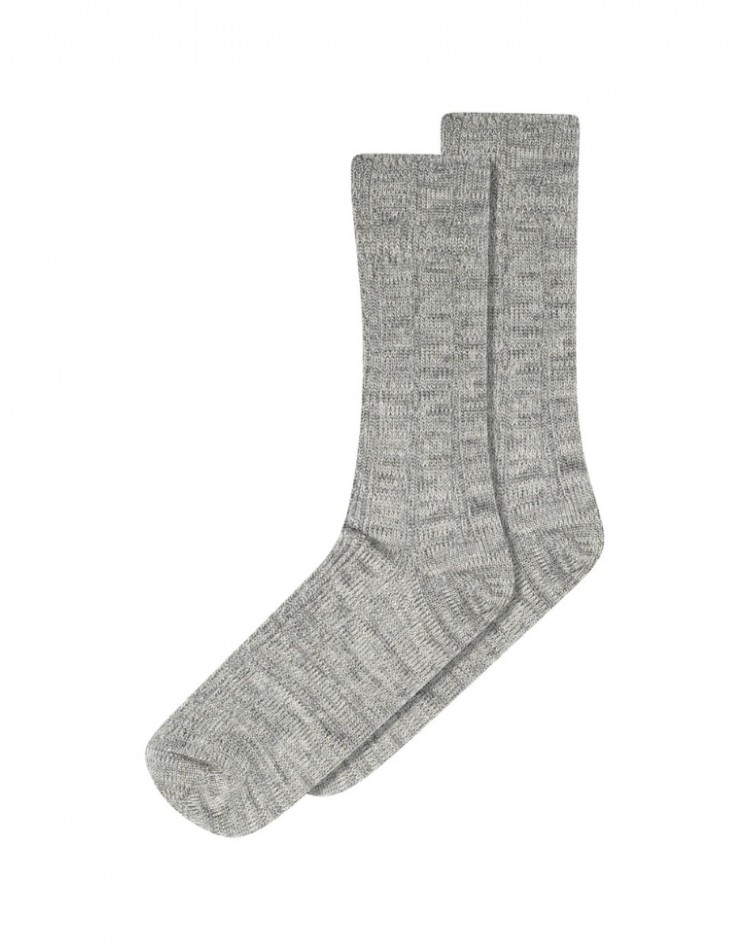 MP strømper, Soft women's ribbed socks in wool/bamboo viscose