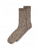 MP Socks, Rustic Ribbed Socks for Women in Wool/Cotton